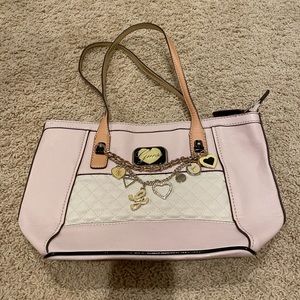 Light Pink Guess Purse with Jewels